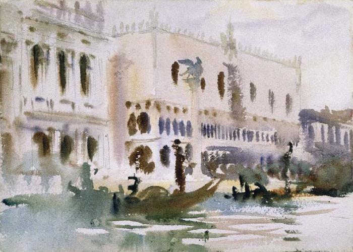 John Singer Sargent From the Gondola oil painting picture